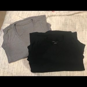 2 Liz Lange Maternity Tees